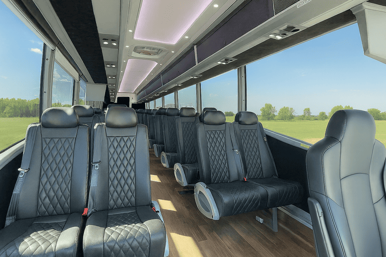 coach bus in Richardson