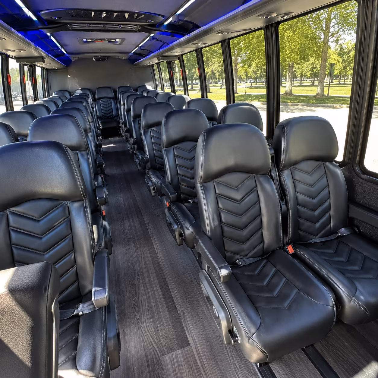 minibuses for breakout sessions and off site convention dinners in richardson