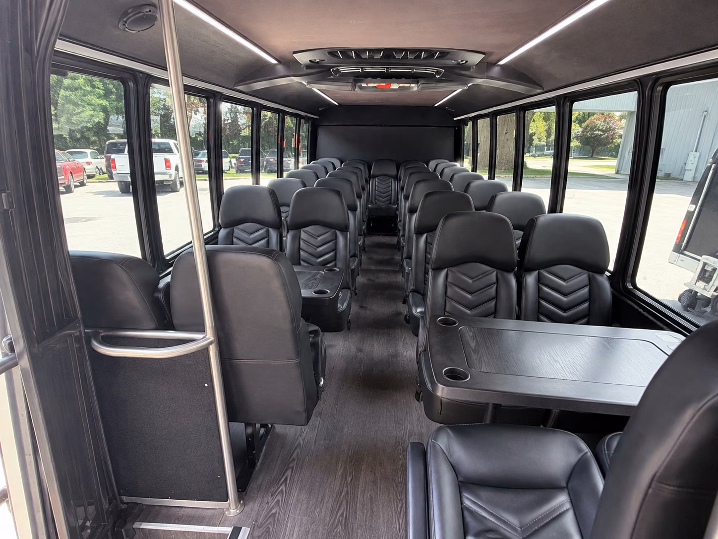 richardson 20 passenger minibus interior