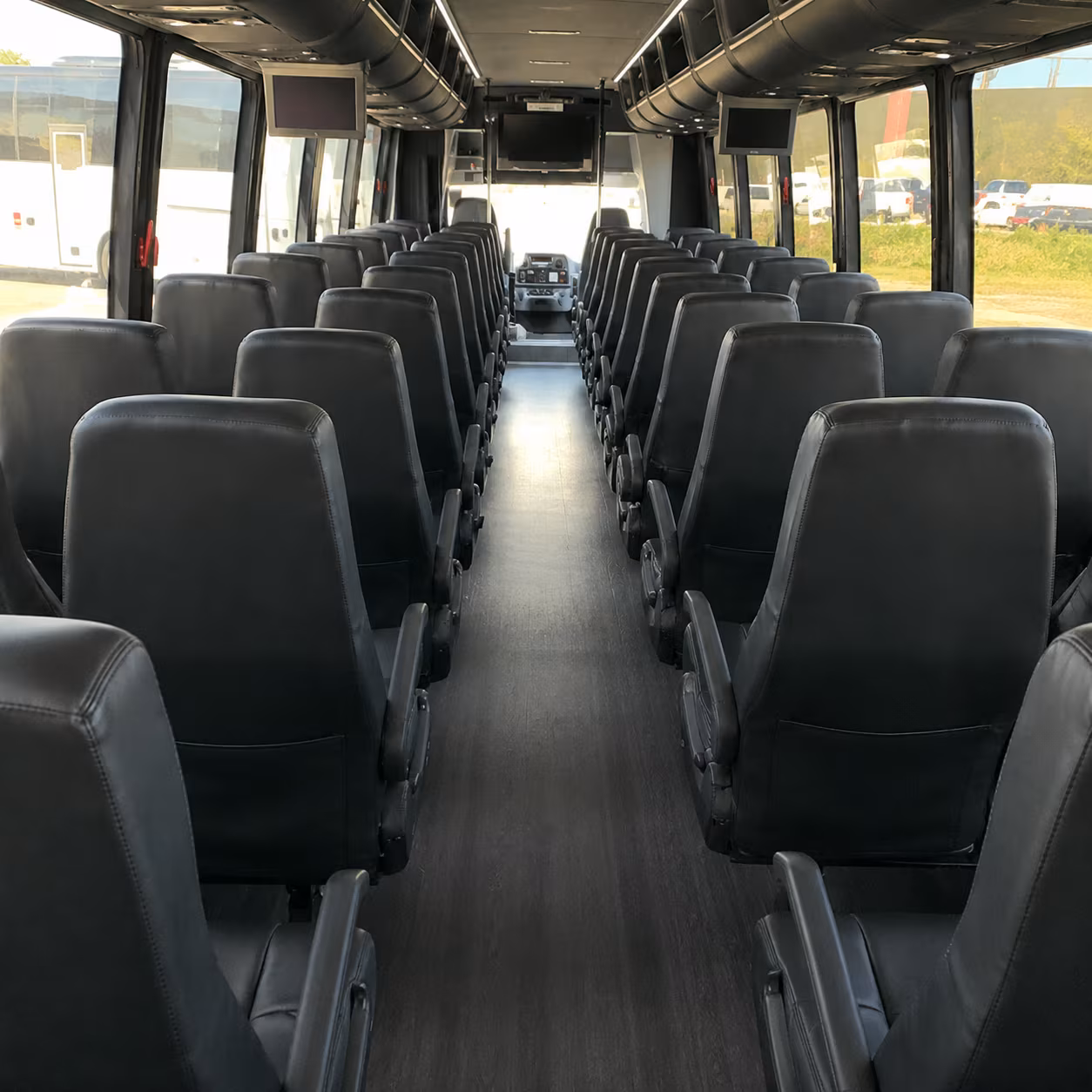 richardson 35 passenger minibus interior