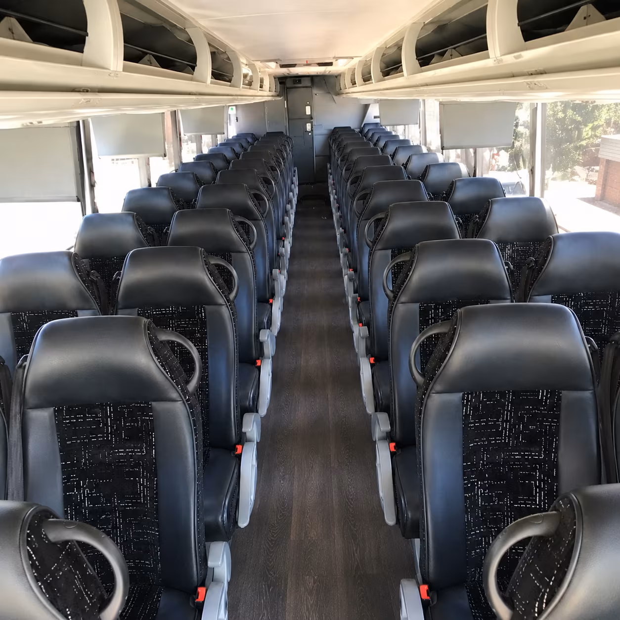 richardson charter bus inside