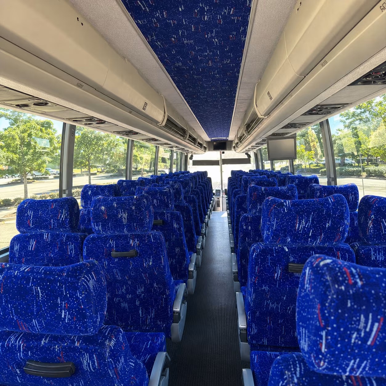 richardson charter bus interior