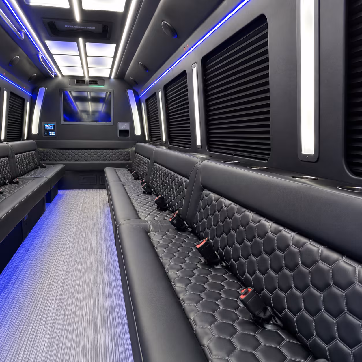 richardson concert party bus rental