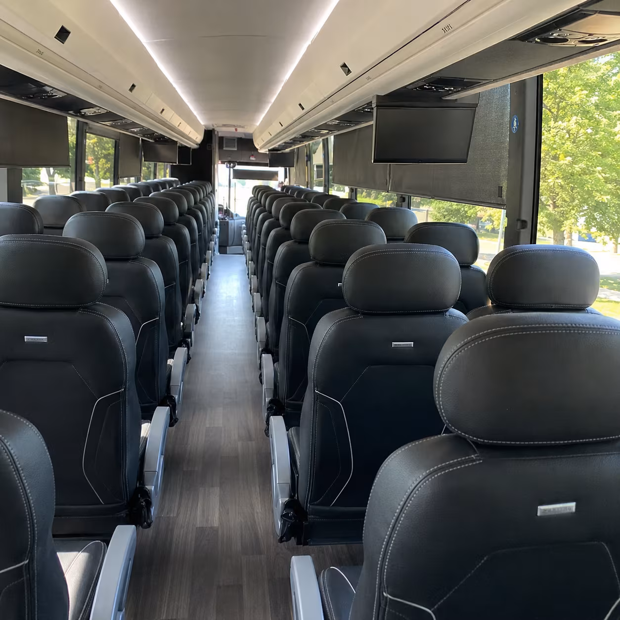 richardson corporate charter bus rental