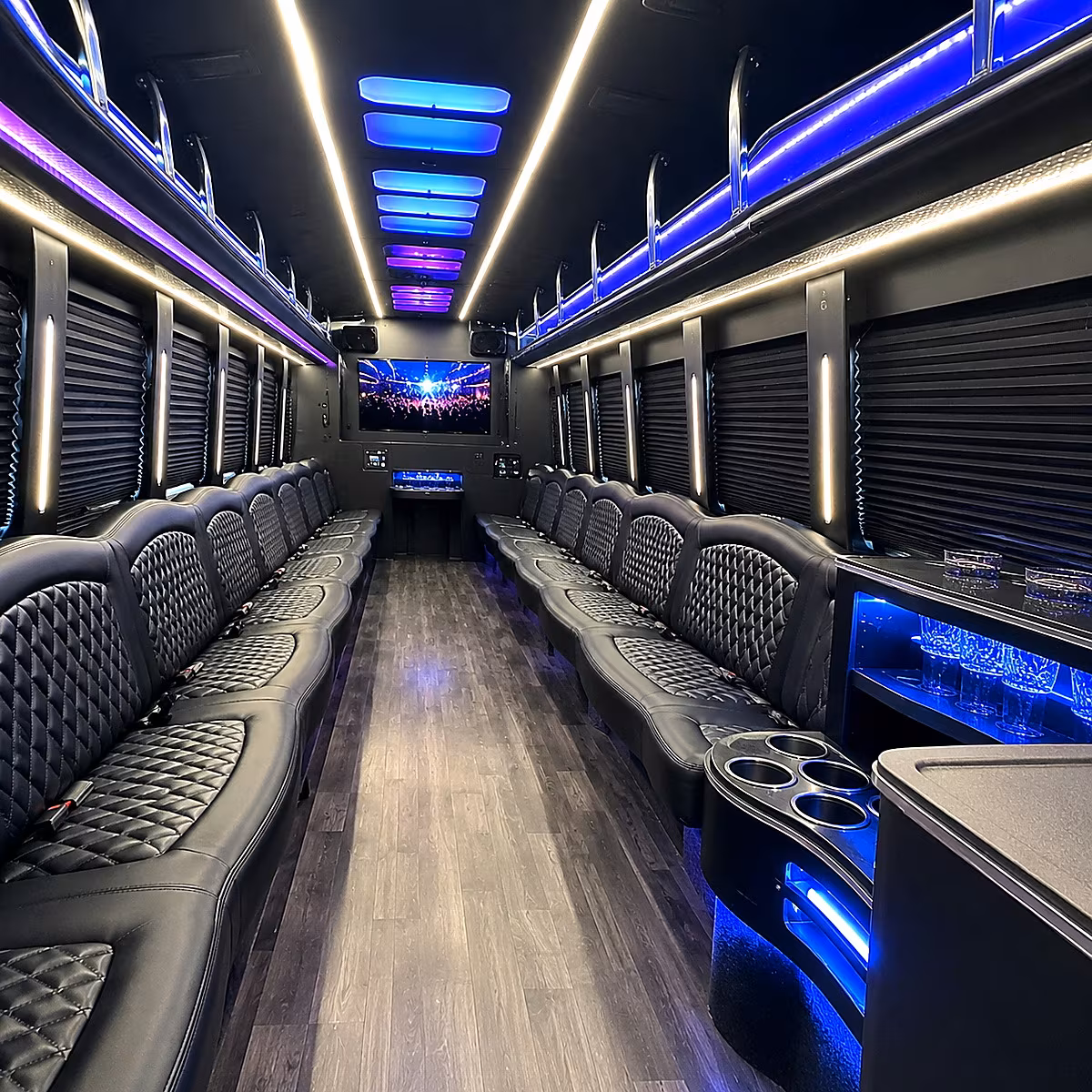 richardson deep ellum party bus rental