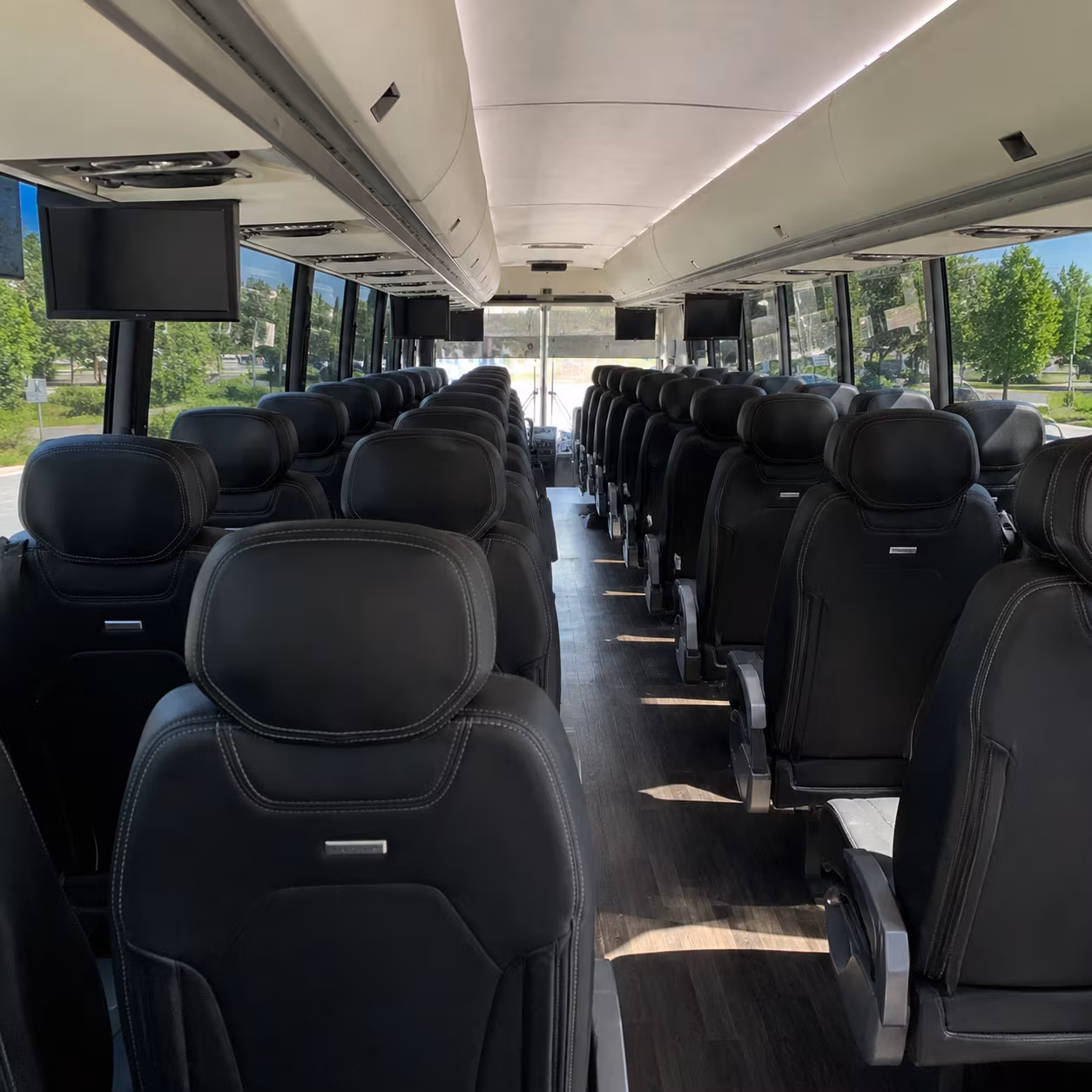 richardson field trip charter bus rental