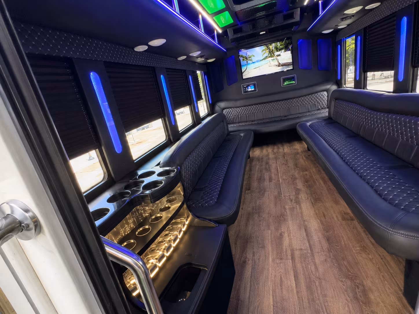 richardson holiday party bus rental