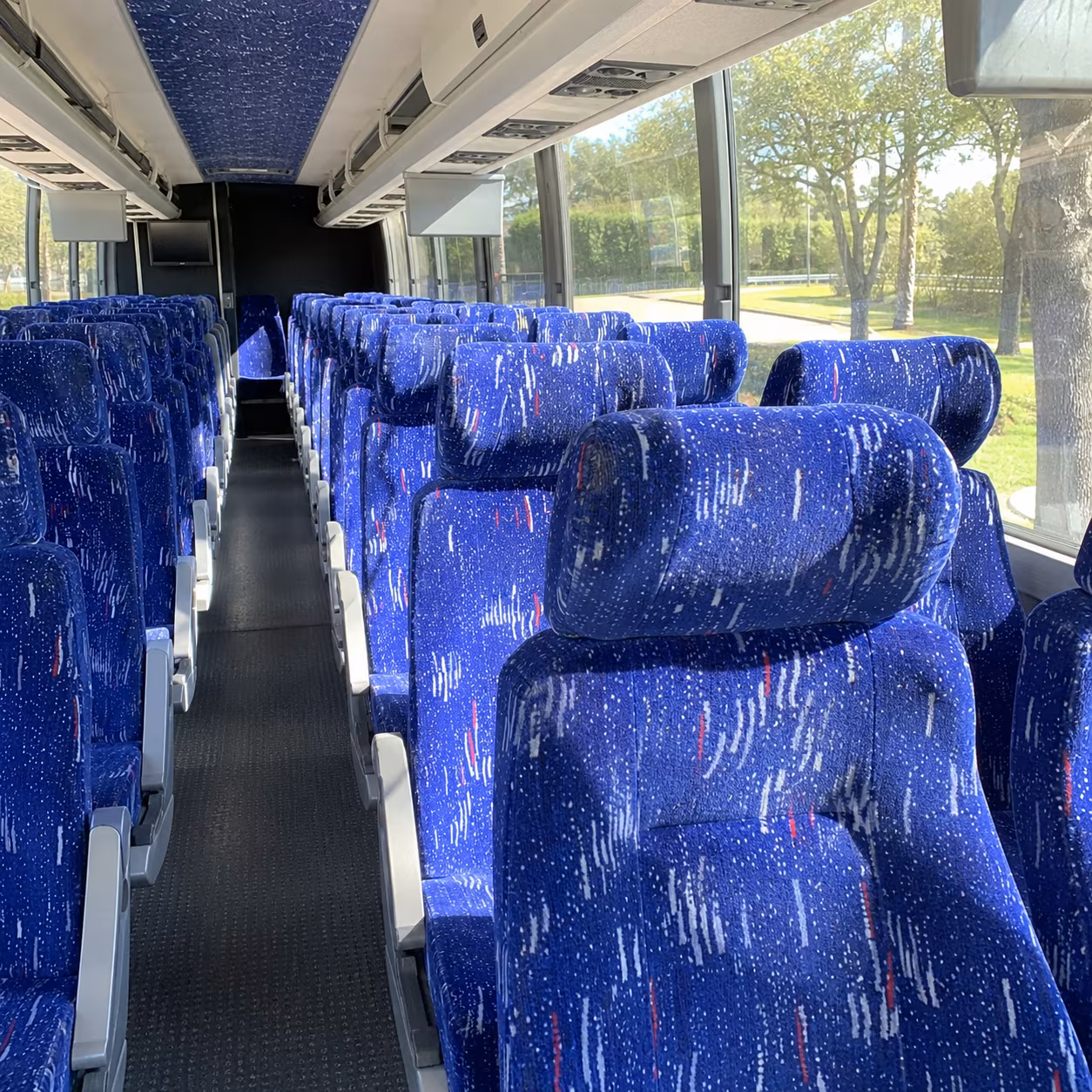 richardson long distance charter bus rental