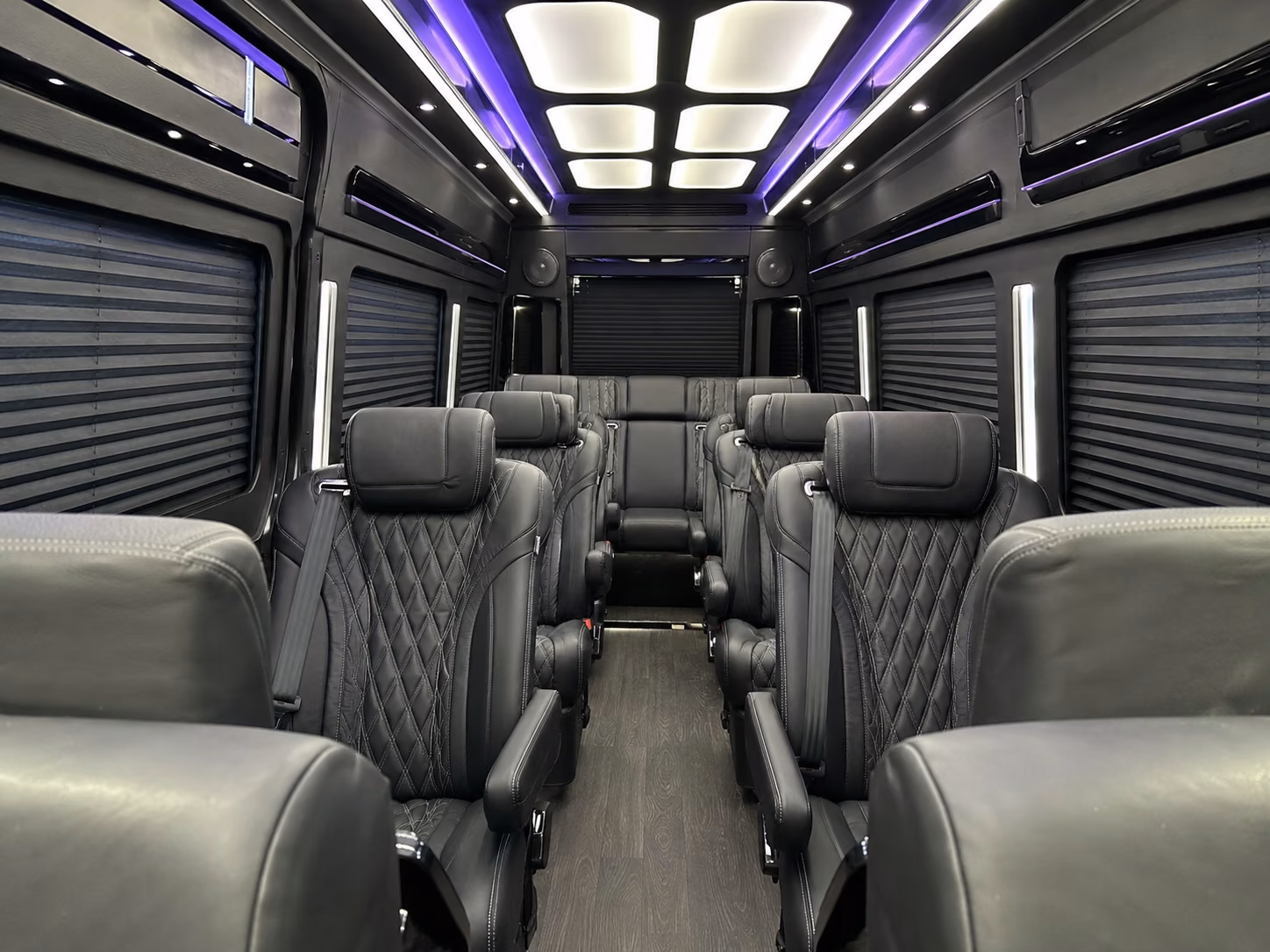 richardson sprinter van with driver inside