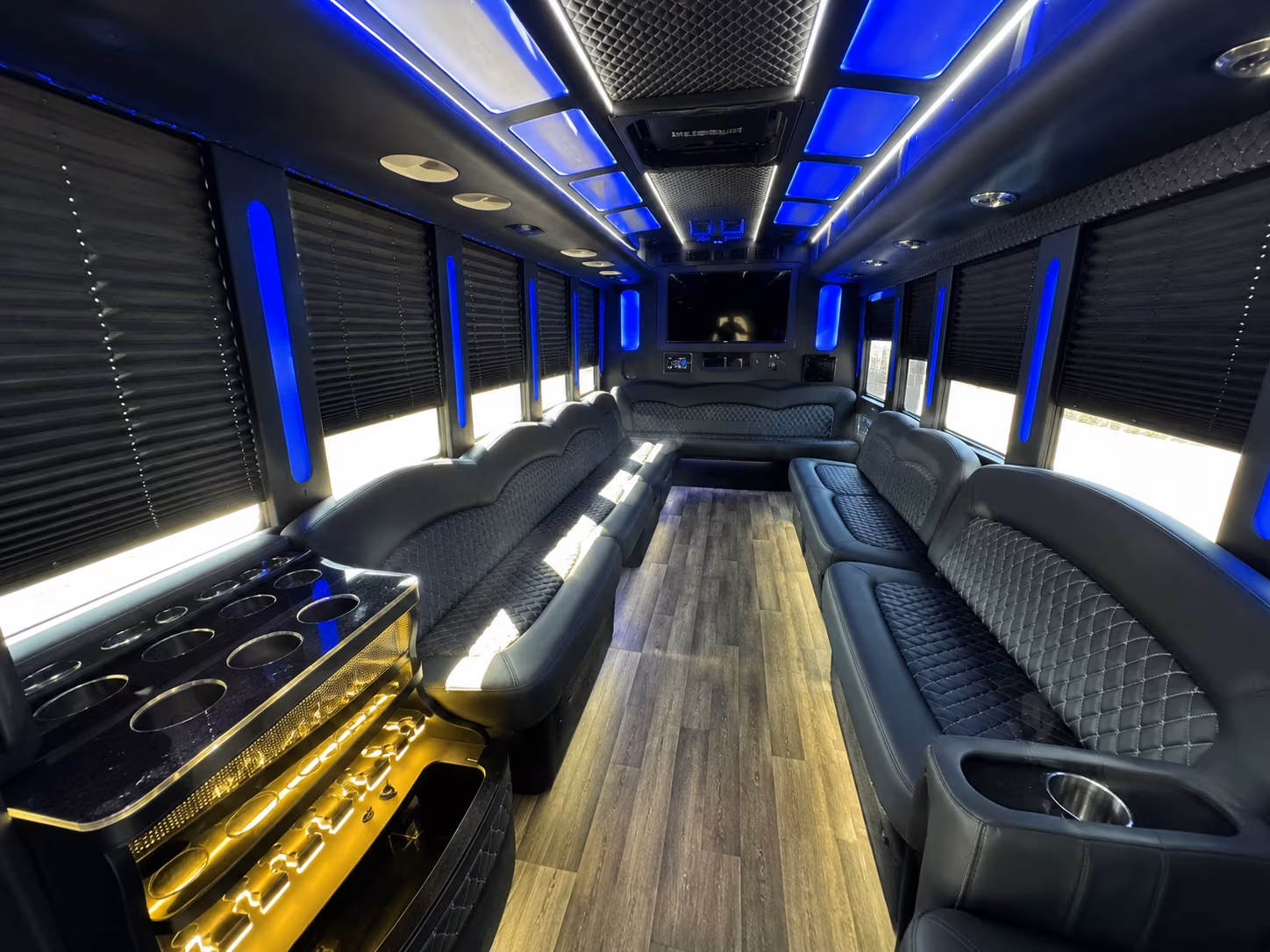 richardson wedding party bus rental